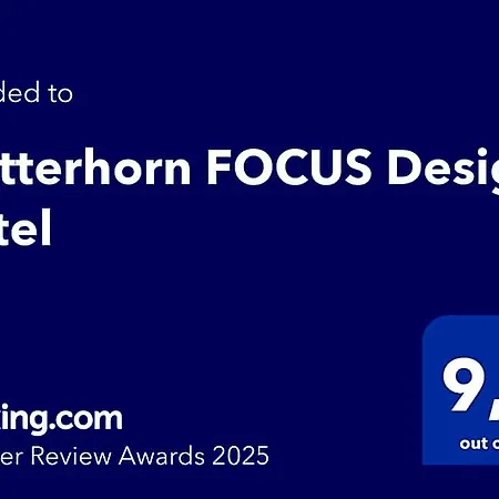 Matterhorn Focus Design Отель Церматт